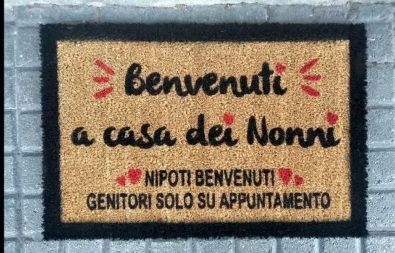Zerbino cocco naturale Festa Dei nonni 