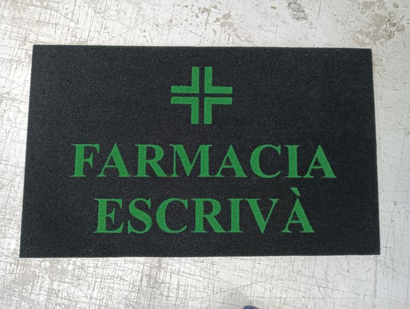 Zerbino Tappeto personalizzato Farmacia 