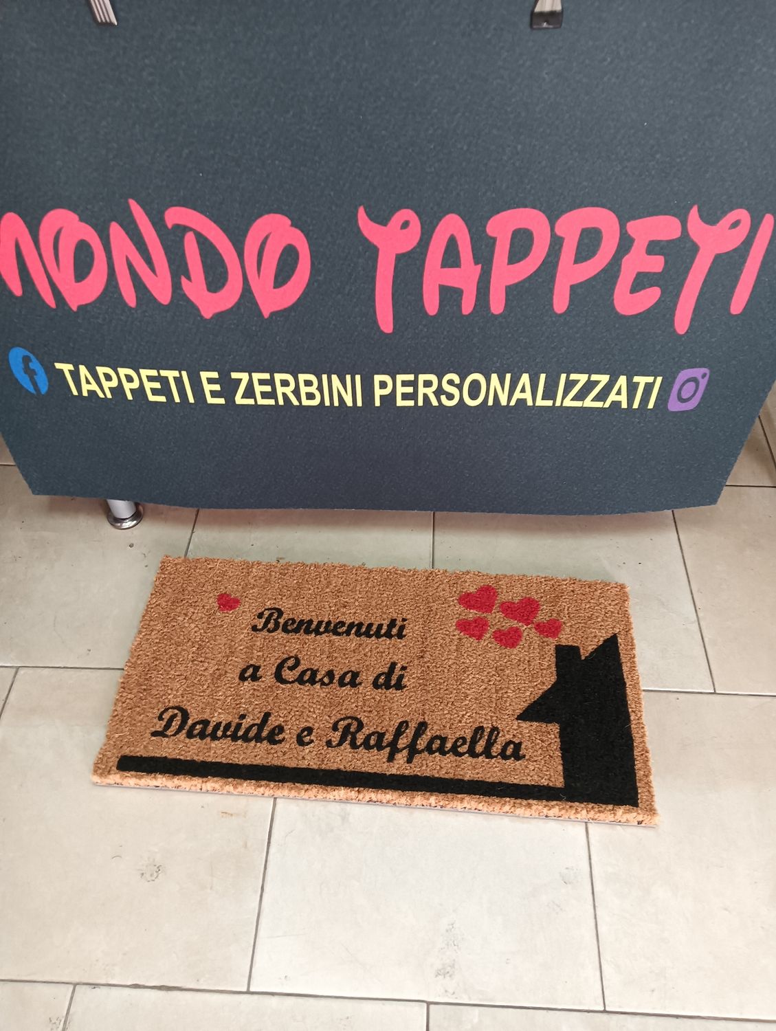 Zerbino Personalizzato con casetta 