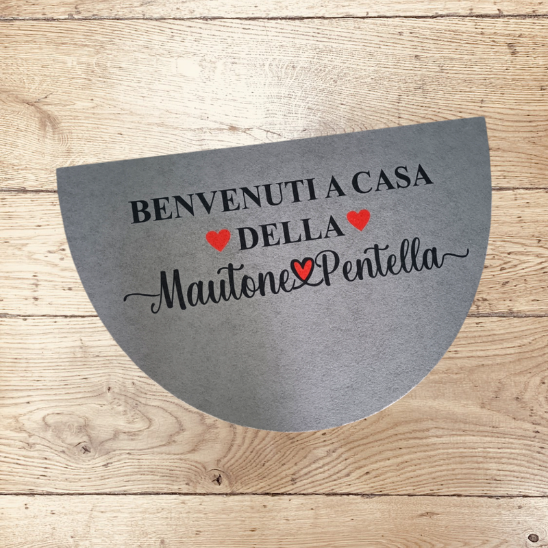Tappeto personalizzato Zerbino Nome 60x40