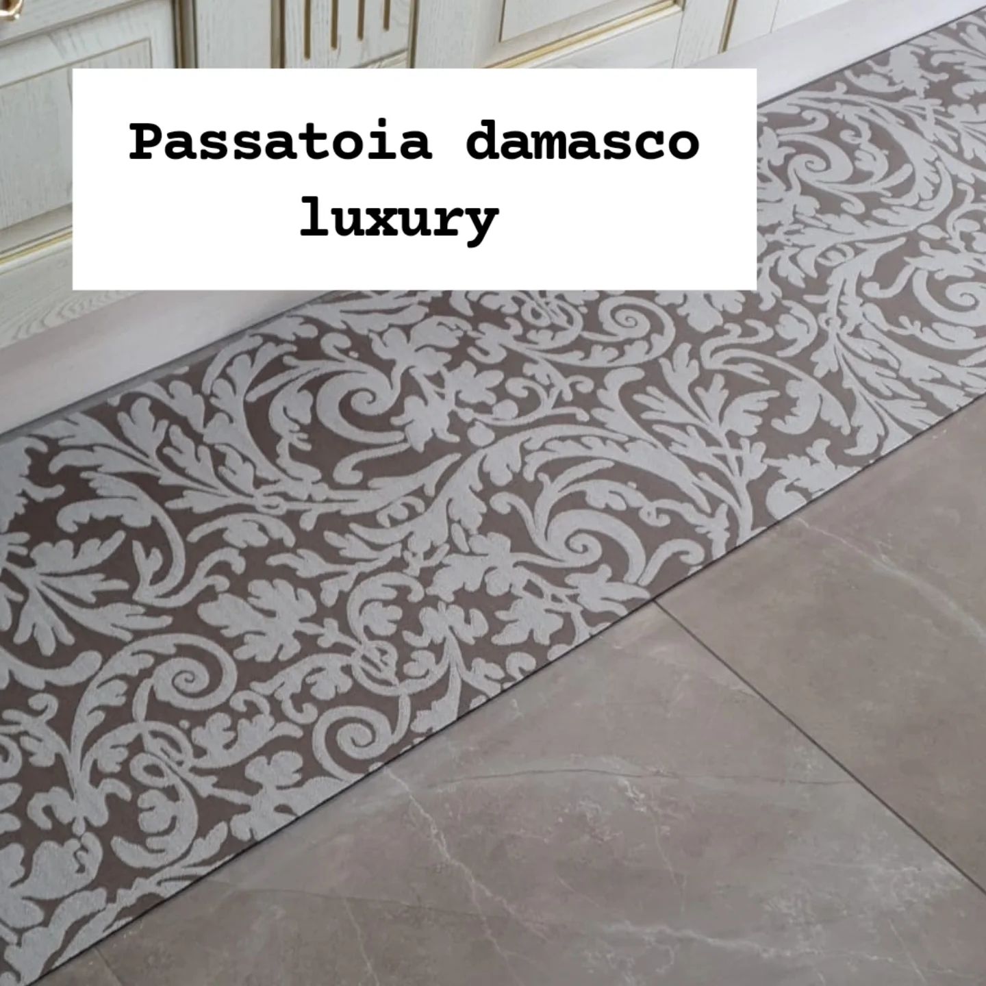 Passatoia tappeto Damasco Luxury 
