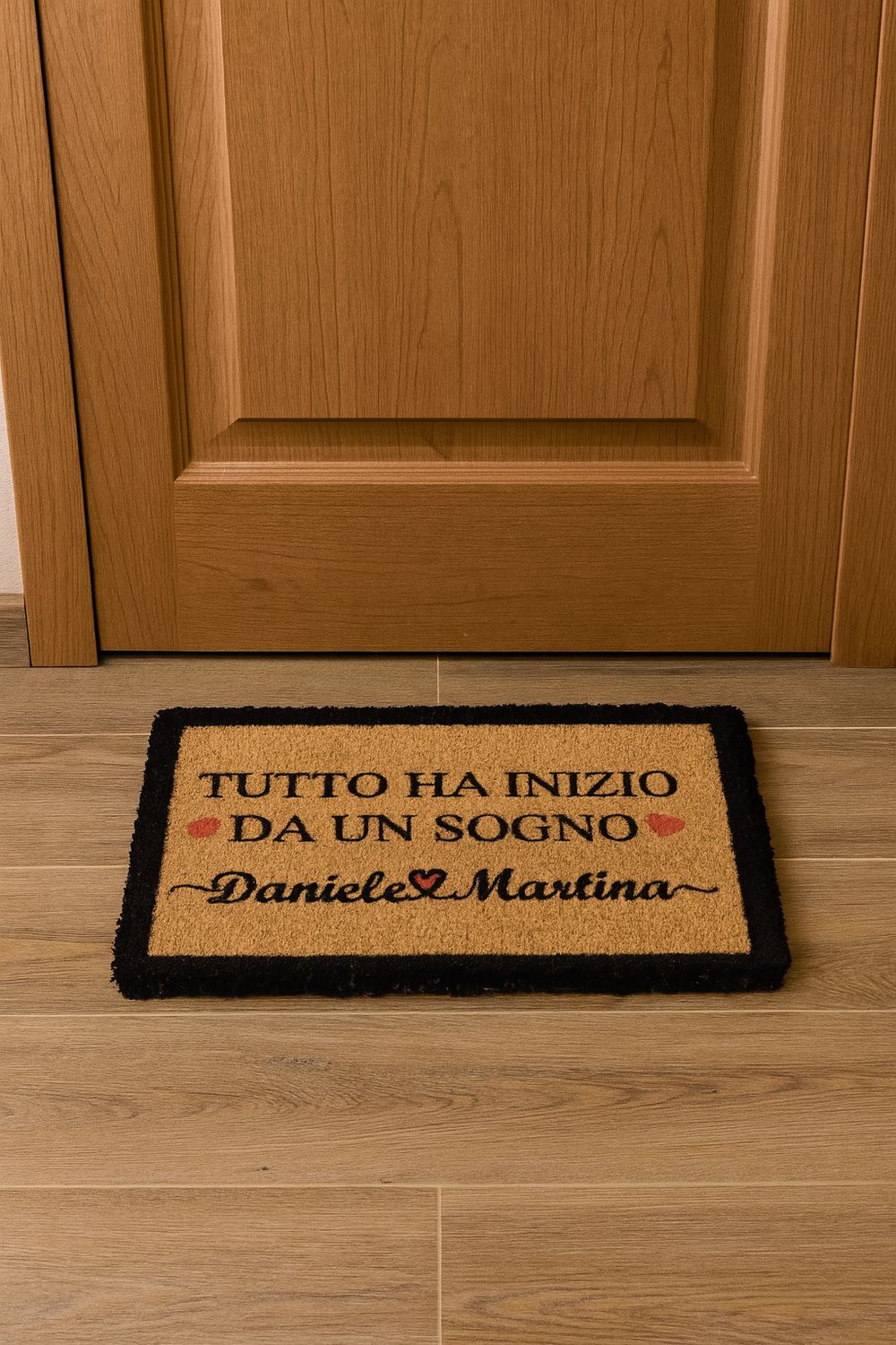 Zerbino Personalizzato con frase e nomi 