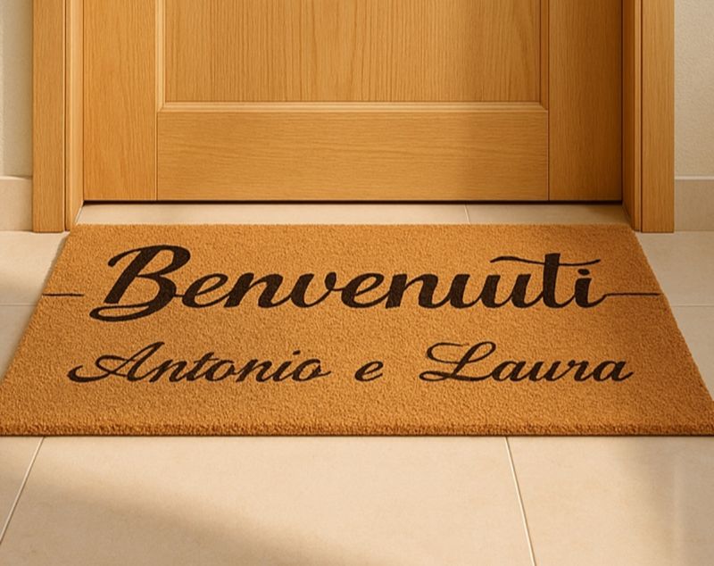 Zerbino Personalizzato Benvenuti con nomi