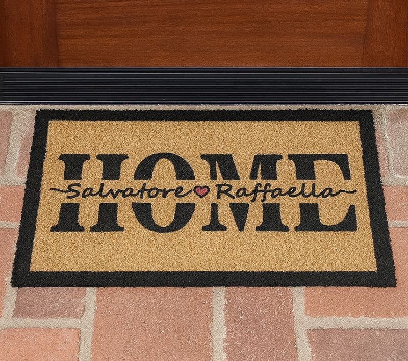 Zerbino Personalizzato Home Nuovo Modello