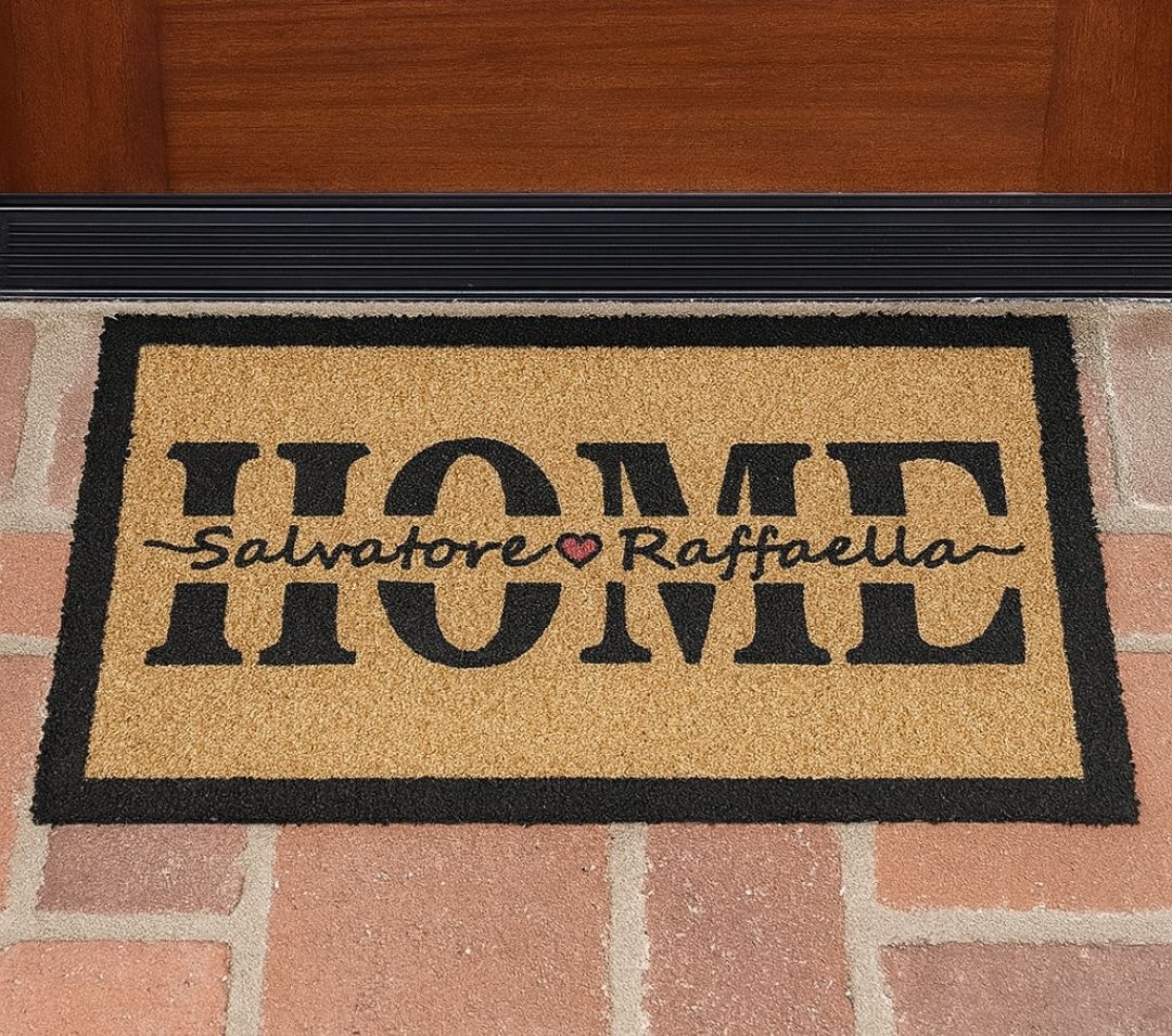 Zerbino Personalizzato Home Nuovo Modello