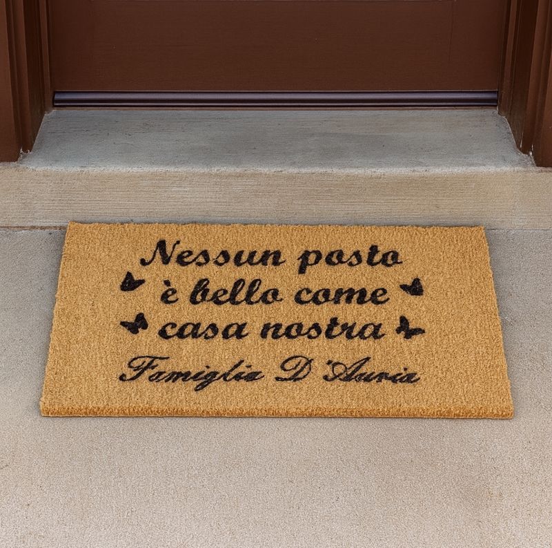 Zerbino Personalizzato con frase e cognome personalizzato 