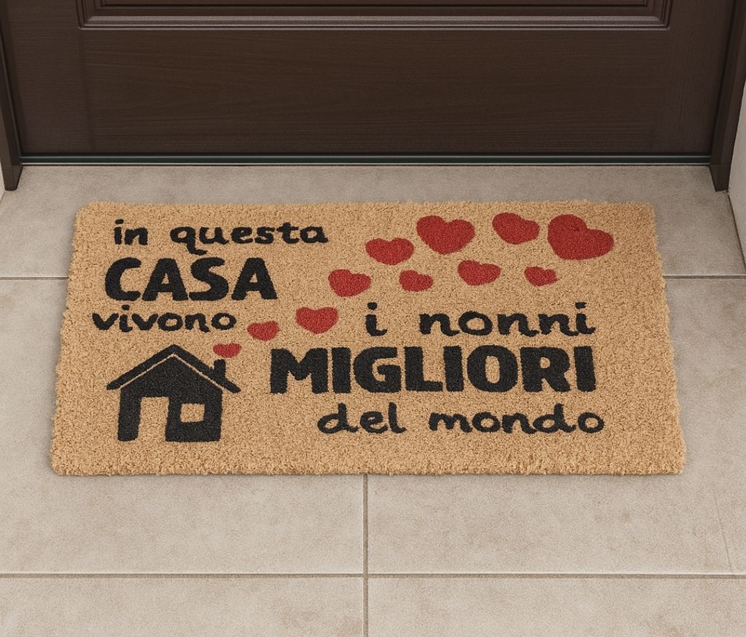Zerbino cocco naturale Festa Dei nonni 