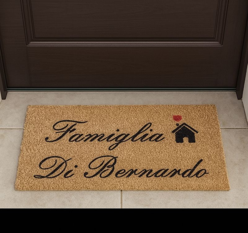 Zerbino Personalizzatocon famiglia e cognome 
