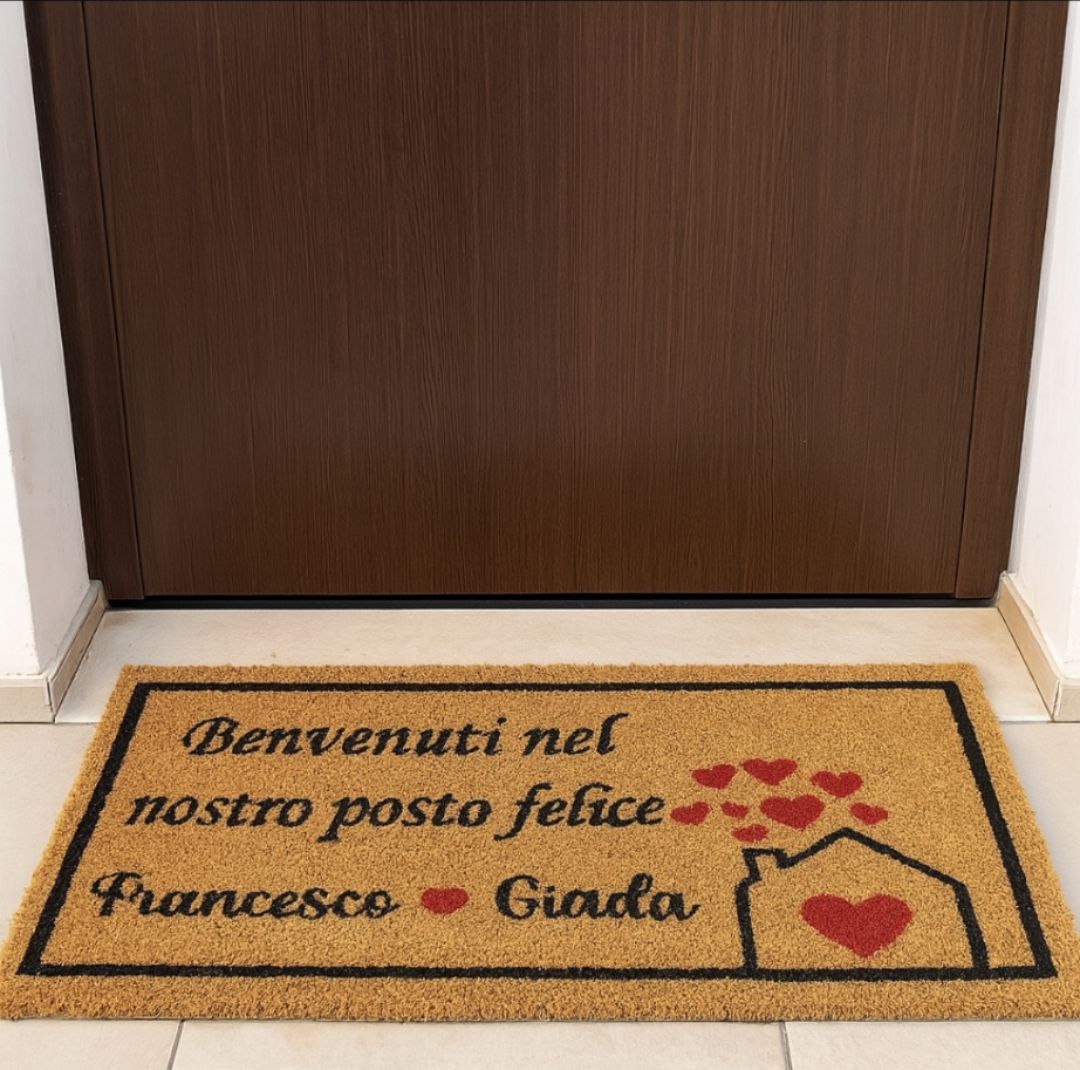 Zerbino Personalizzato Benvenuti con nomi
