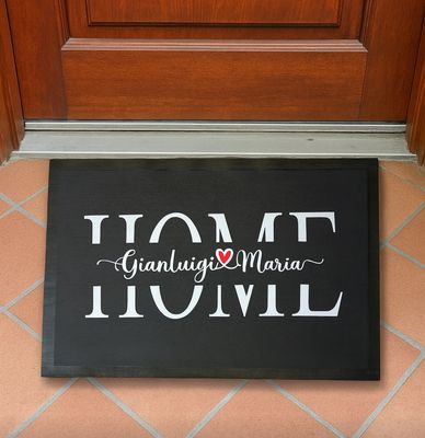 Zerbino Tappeto Personalizzato Asciugapasso Modello home