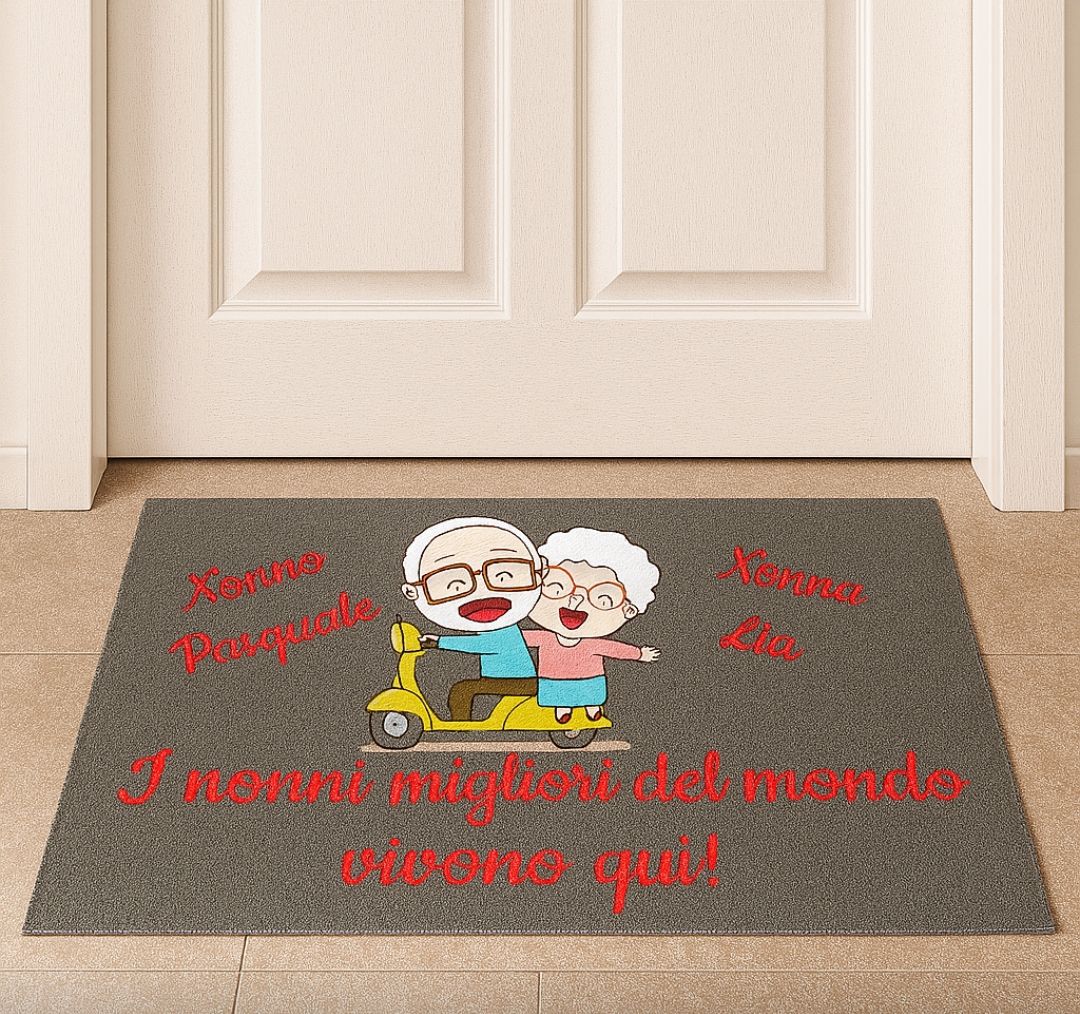 Zerbino festa dei nonni personalizzato 