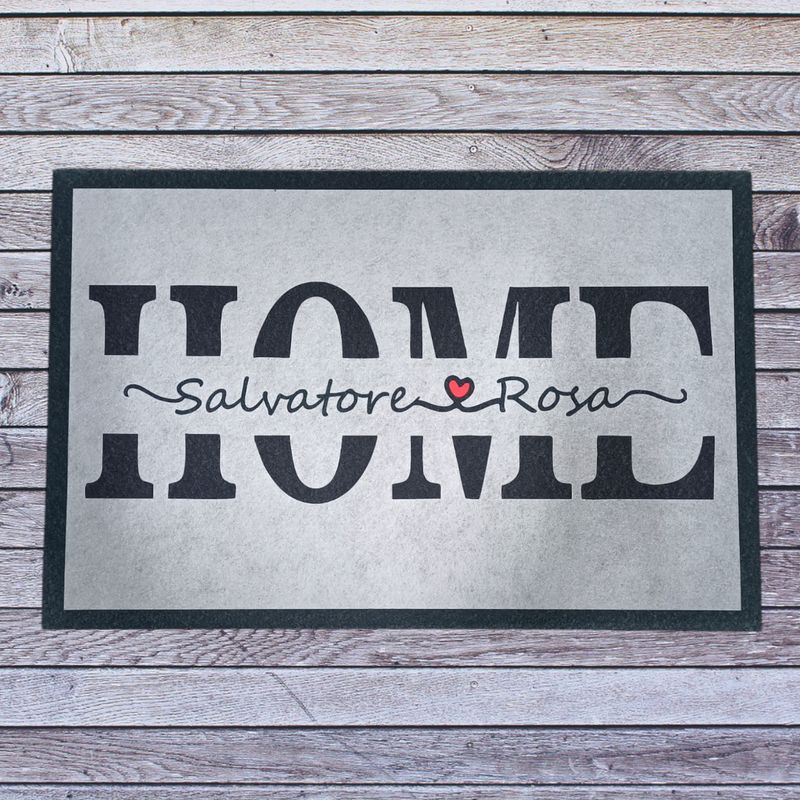 Tappeto personalizzato Zerbino Nome 