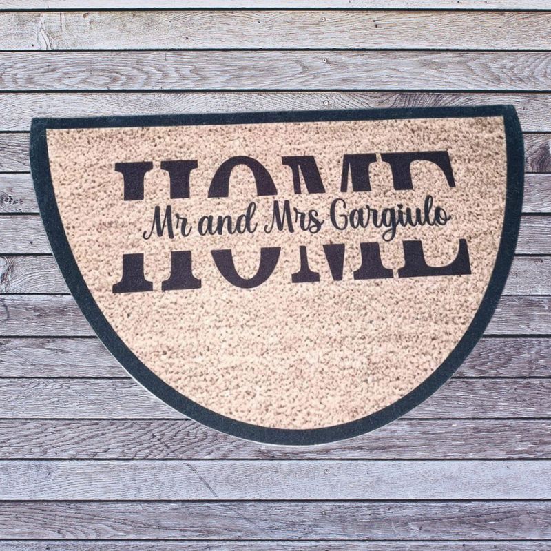 Tappeto personalizzato Zerbino mezzaluna 