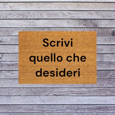 Zerbino Personalizzato scrivi quello che vuoi 