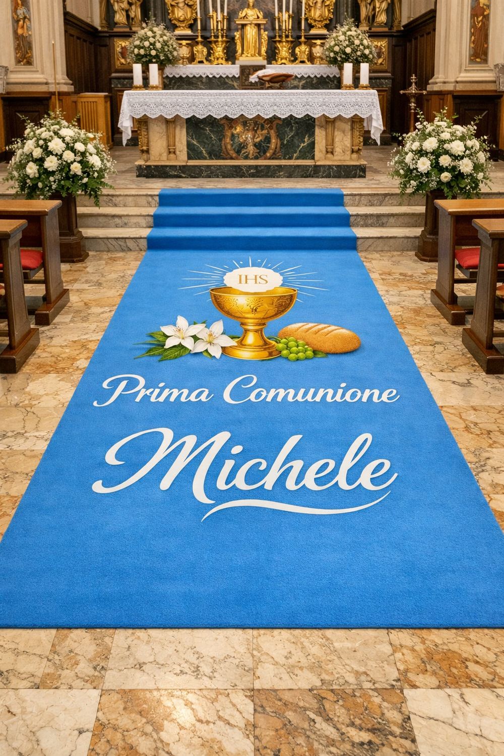 Tappeto  Personalizzato per Comunione