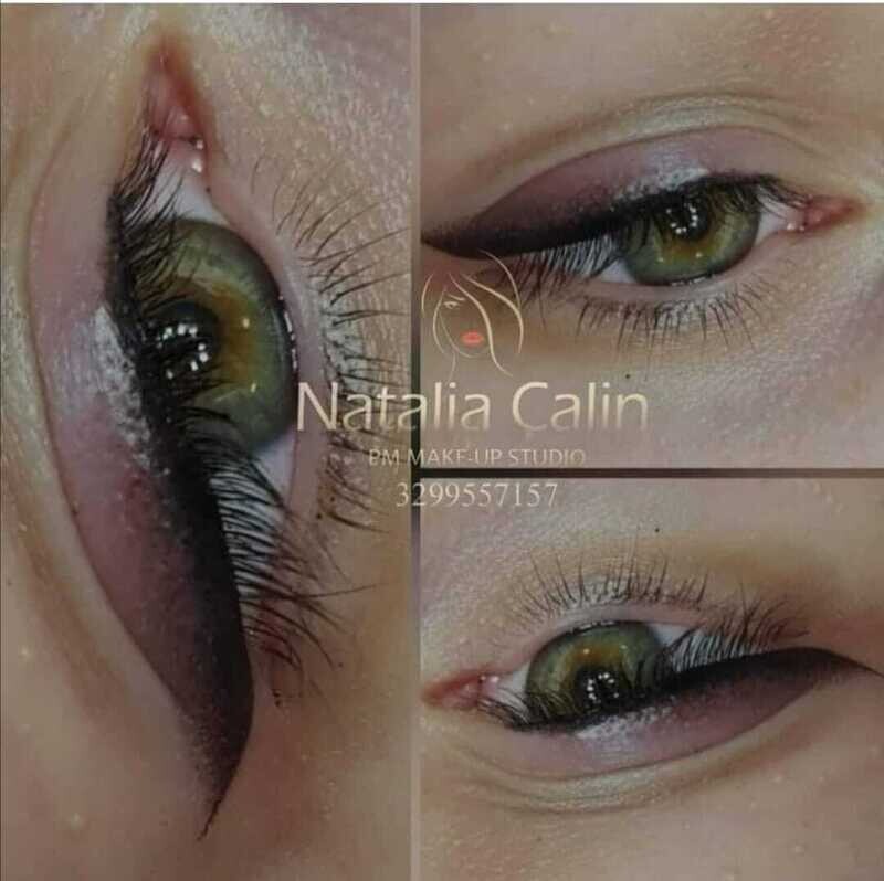 EYELINER INFRACIGLIARE CON CODA E SFUMATURA LEGGERA