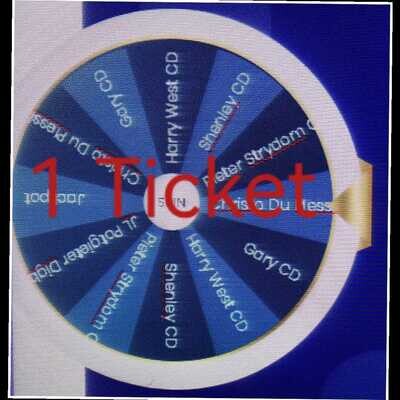 A Spin & Win Ticket 1 only @ R50