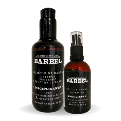 Barbel shampoo per la barba + Barbel Olio per la barba