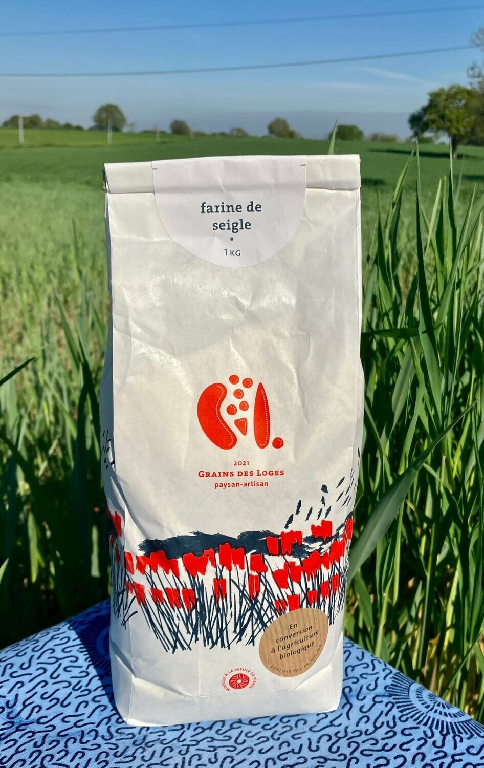 Farine SEIGLE 1 KG