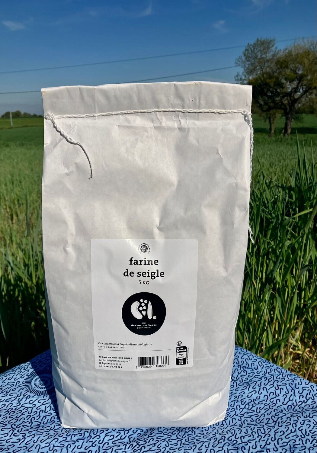 Farine SEIGLE 5 KG