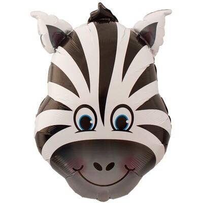 Pallone mylar supershape zebra