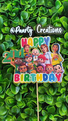 Printable Cake Topper SET