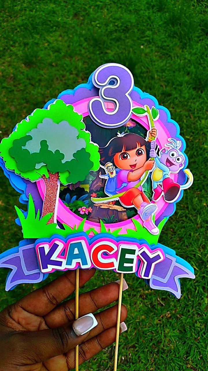 3D Cake Topper
