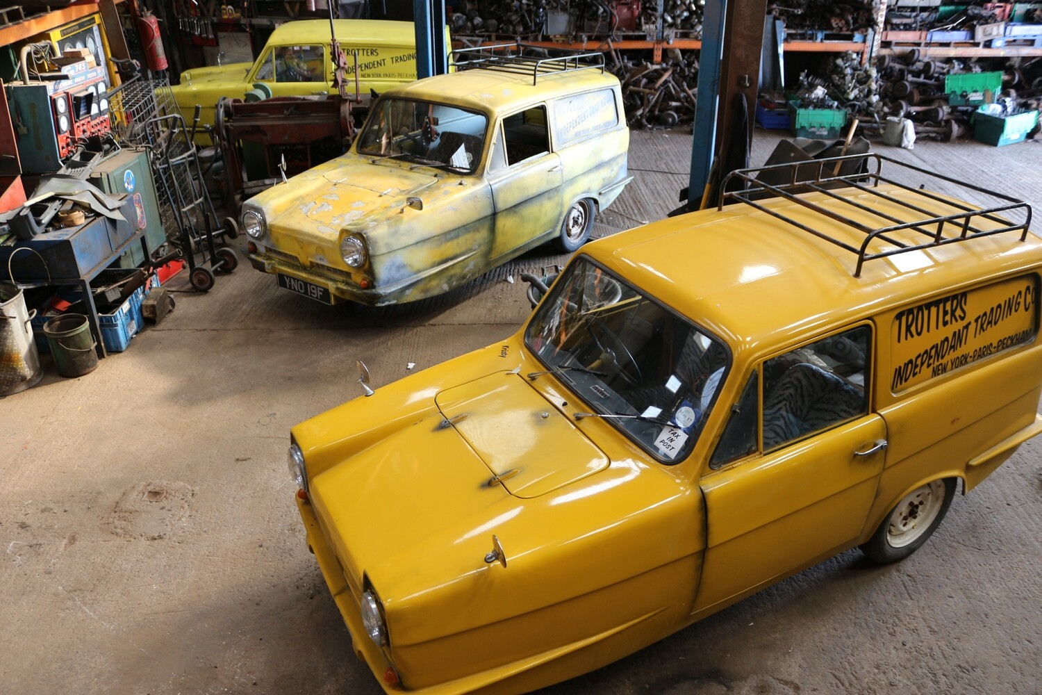 Del Boy Reliant Regal Trotter Roofrack