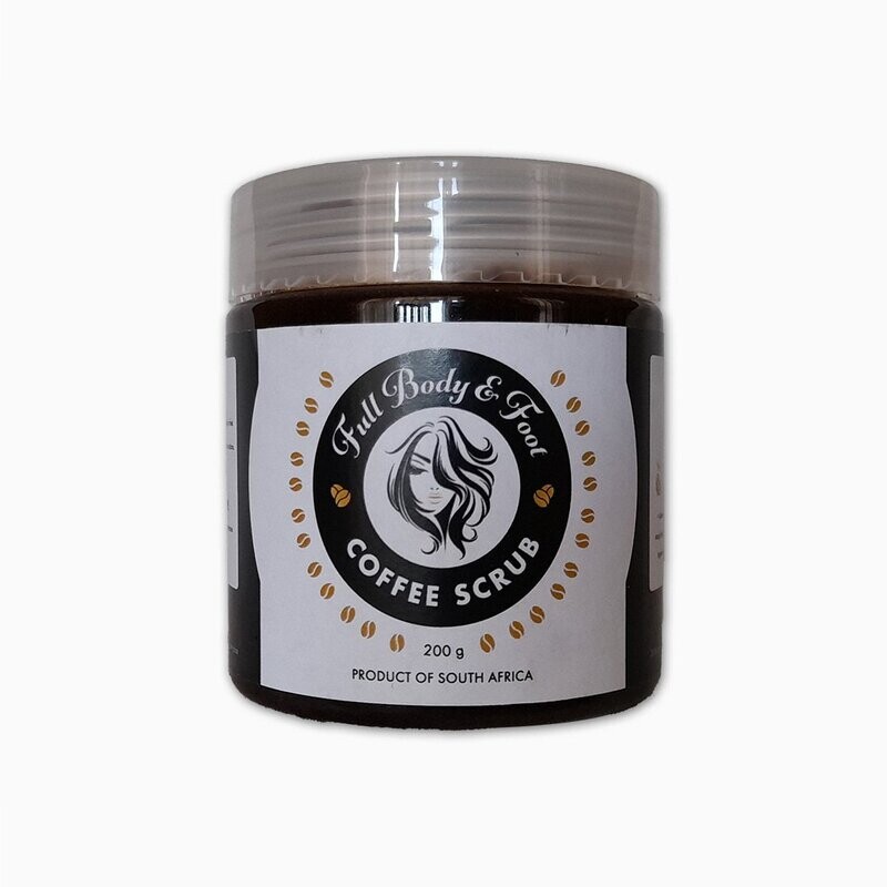 Full Body and Foot Coffee Scrub 200g