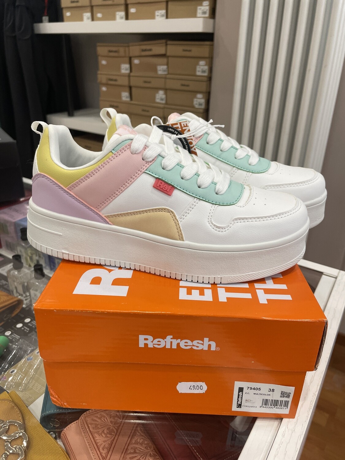 REFRESH SNEAKERS PASTELLO