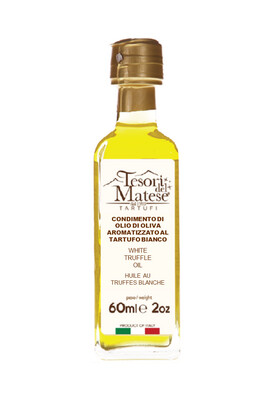 Huile d'olive aromatisée à la truffe blanche - 60 ml