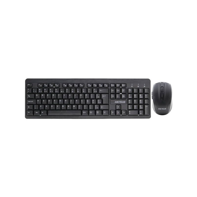 Teclado e Mouse Sem Fio Arcticus