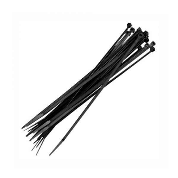 Cinta Plástica Nylon 200 X 3,6mm Preta Com 100 Unidades