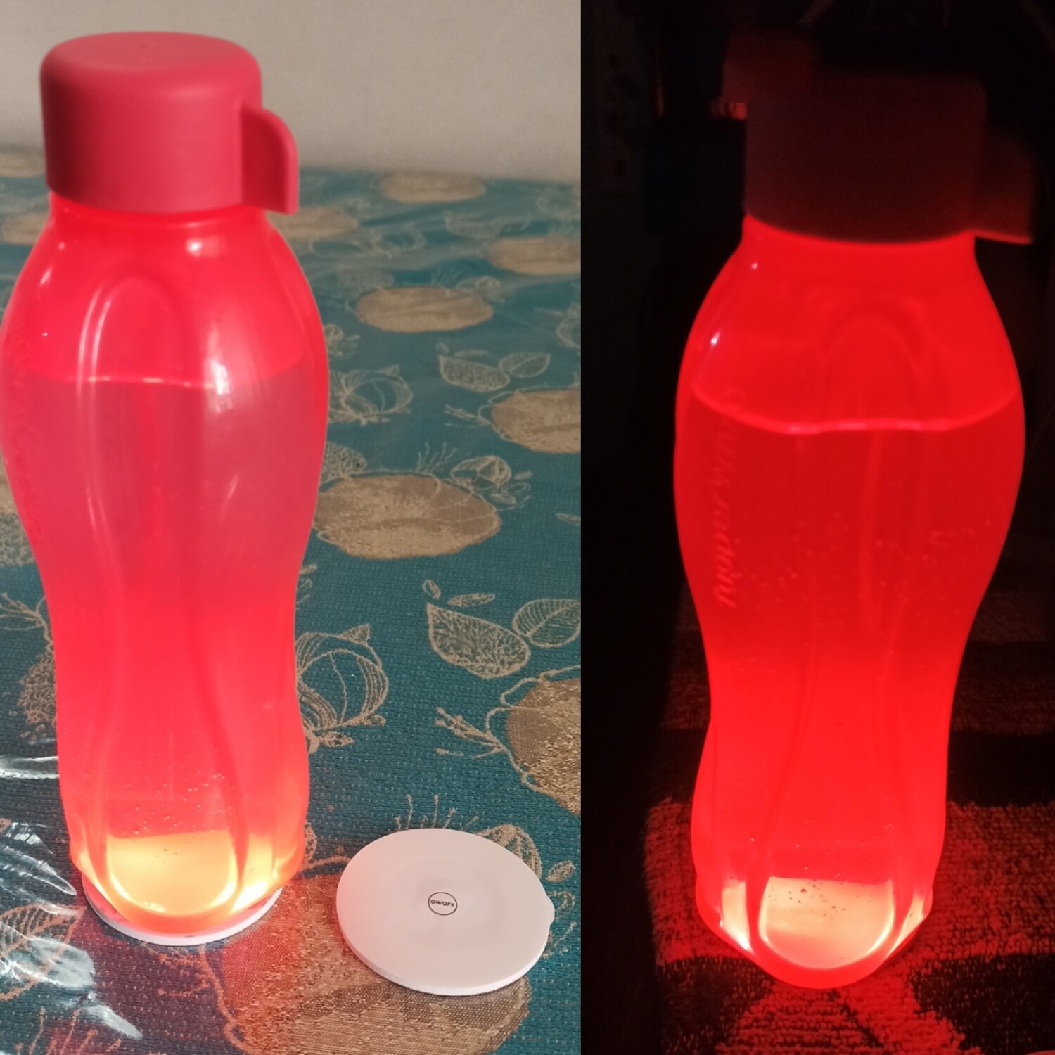 Luz base para botellas