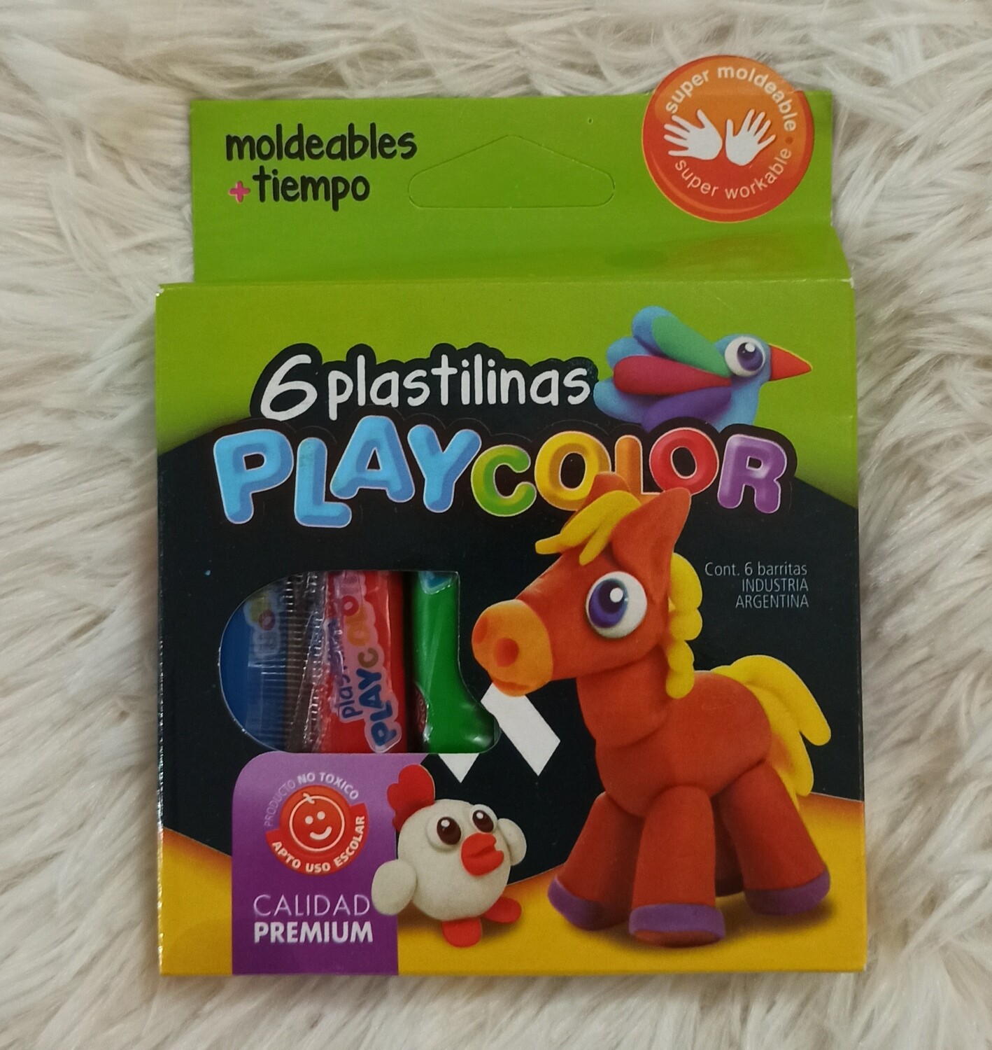 Plastilina x 6 barritas