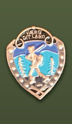 Norwegian Foot March Pin - Bronze