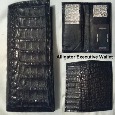 alligator executive wallet