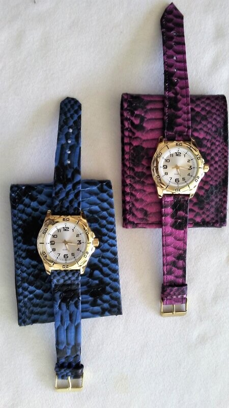 Snakeskin Wallet & Watchband