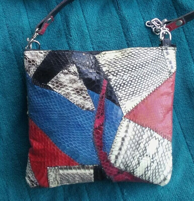 Snakeskin Shoulder Purse (Multi-Colors)