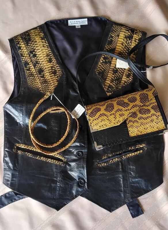 Anaconda Shoulder Purse