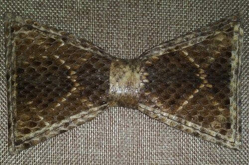 Rattlesnake Bow Tie