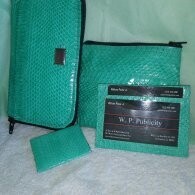 Light Green Women Wallet Set