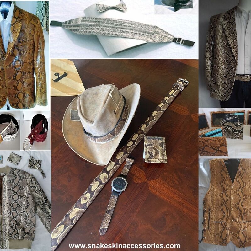 Python Skin Men Blazer