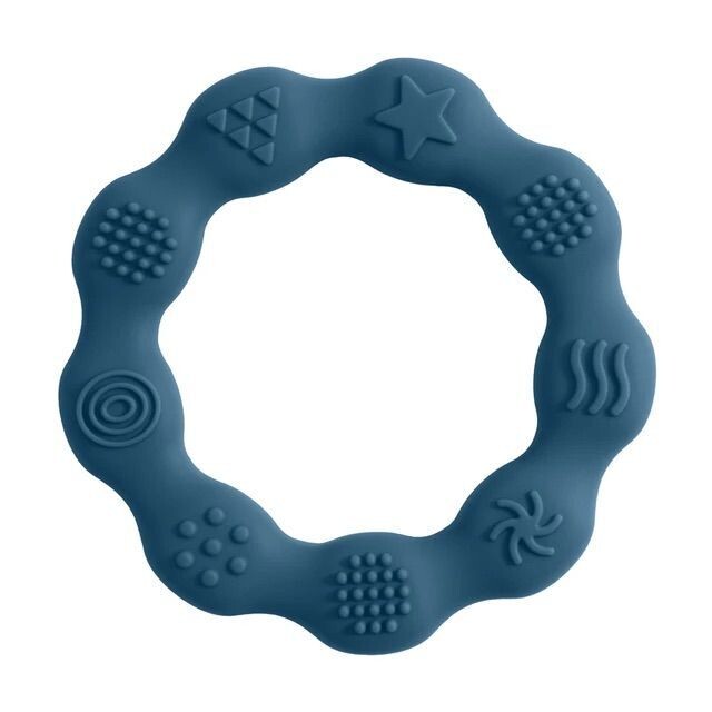 Baby Teether - Dark Blue