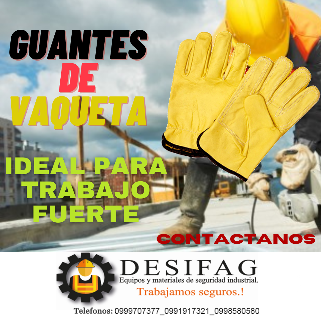 Guantes de Vaqueta