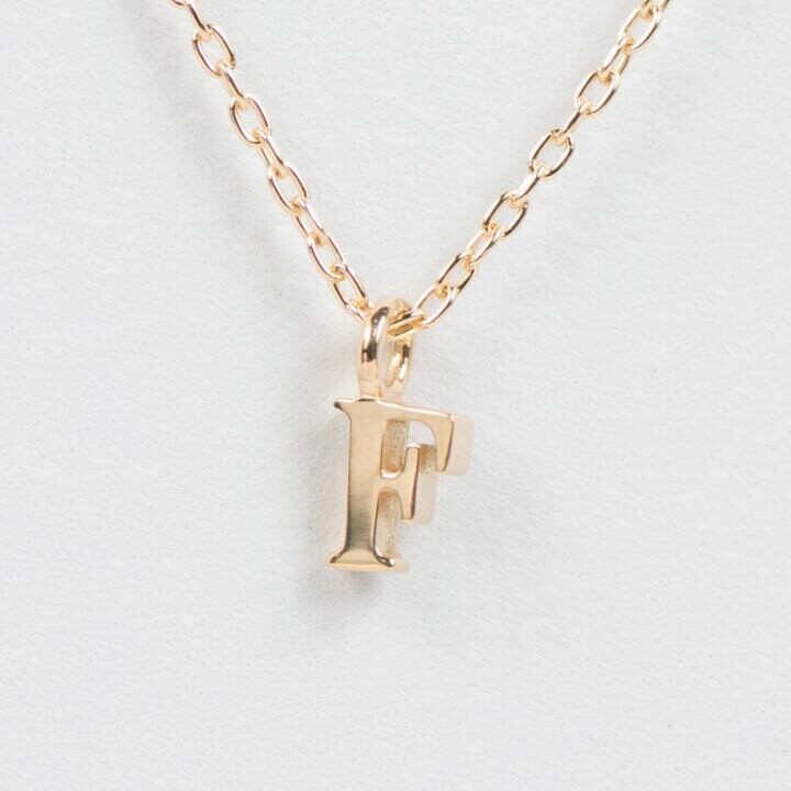 アルファベット・ネックレス［F］
