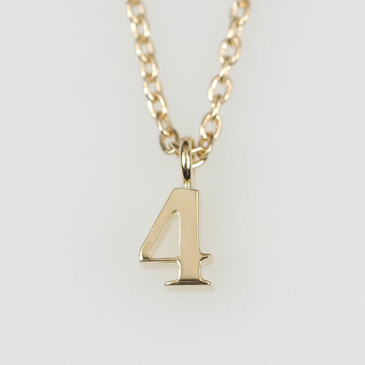 ラッキーナンバー・ネックレス［4］