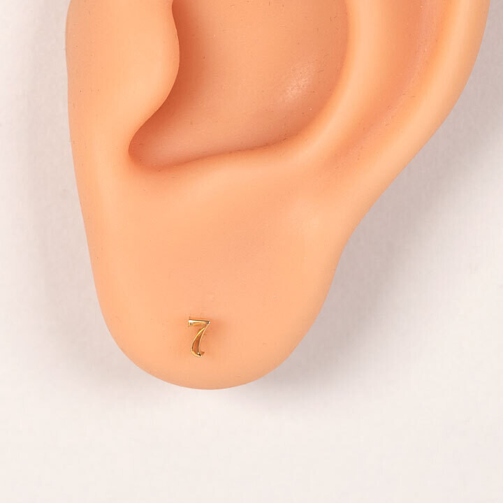 ラッキーナンバー・ピアス［7］