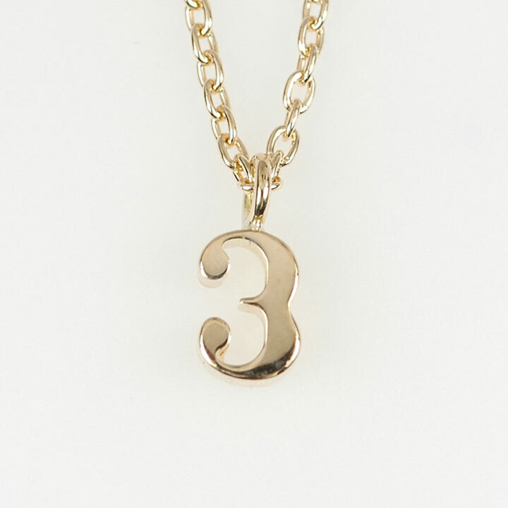 ラッキーナンバー・ネックレス［3］