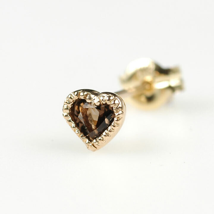 チャビー・ハーツ・ピアス［ブラウン］